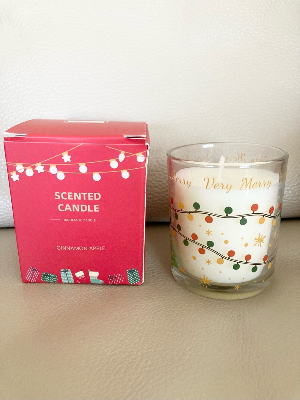 Christmas Gift Box; Tumbler, Candle, Spa Set, Socks, Pocket Hug - Picture 3 of 7